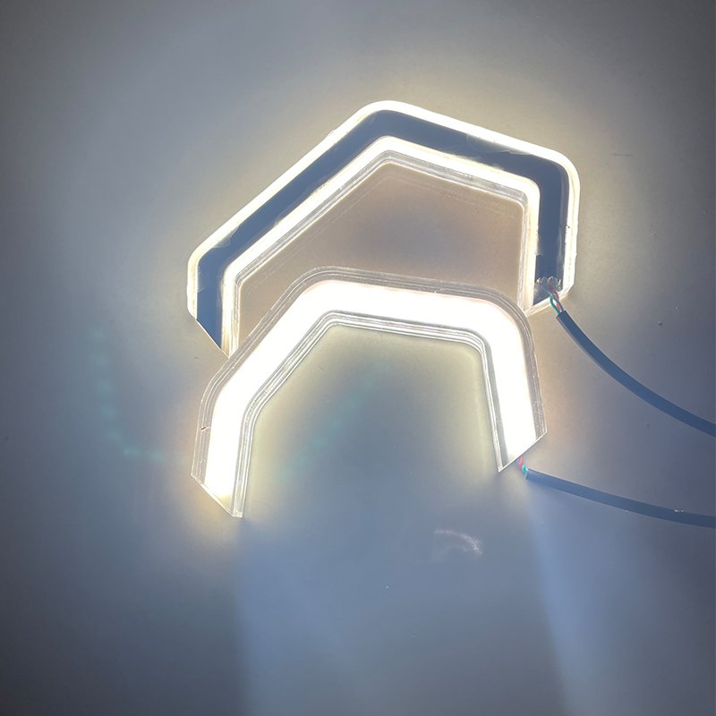 LED Headlight Decorative Spoon angel eyes Led Halo Rings Angel Eyes For Projector Lens Headlight Other Car Light Accessories