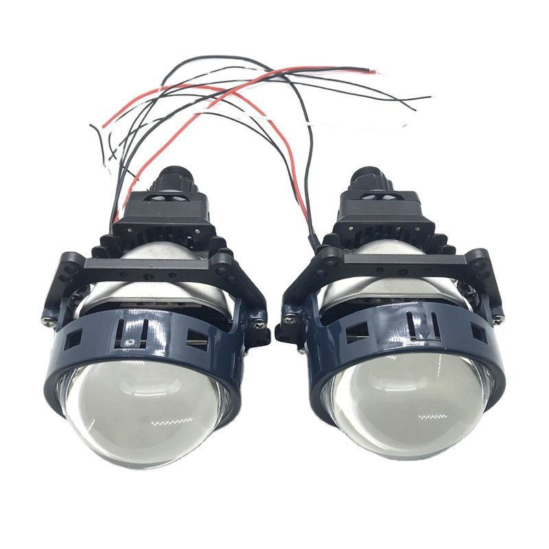 New design LED projector lens 12v 80W 20000LM LED projector lens with laser for car truck motorcycle