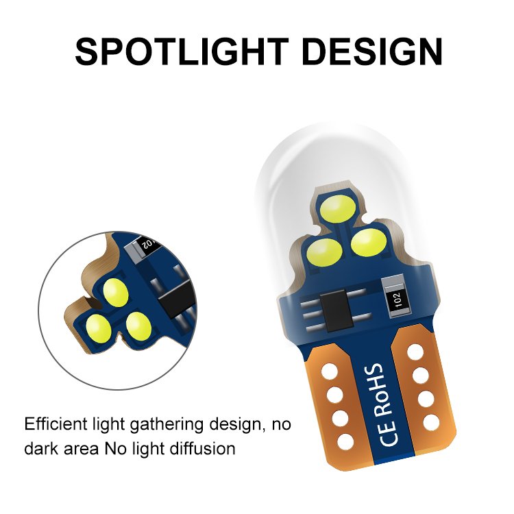 Auto Accessories 12v/24v T10 COB Light Bulbs Other Car Light Accessories Headlight Bulb