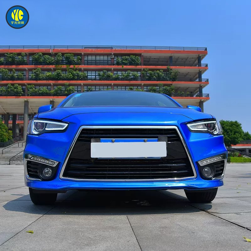 For Mitsubishi Lancer 2009-2016 Car Light Accessories Headlight EVO Upgrade LED Headlamp Head Light DRL Head Lamp