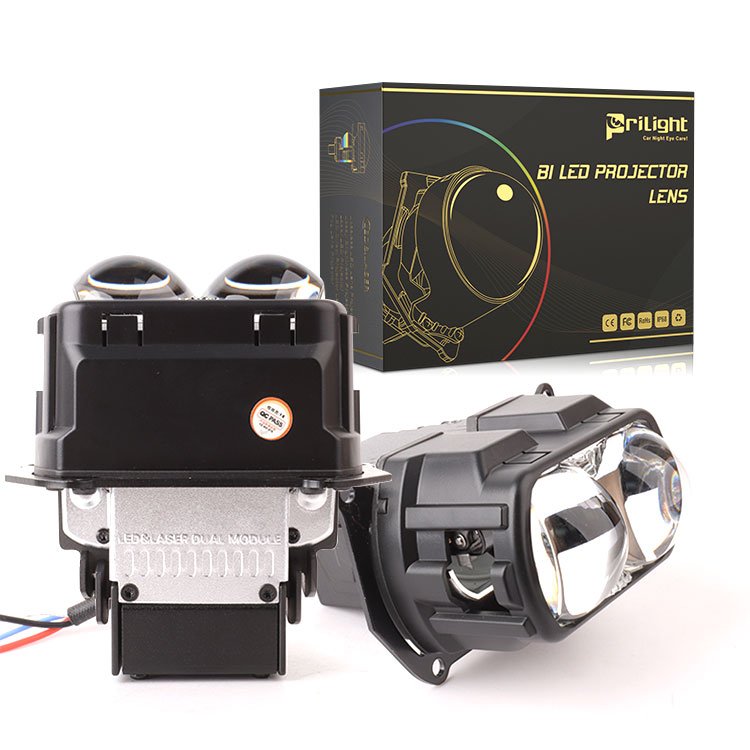 3 Inch Bi Led Projector Lens Hyperbolic Rectangular Led Projector Lens Others Car Light Accessories Car Led Lens