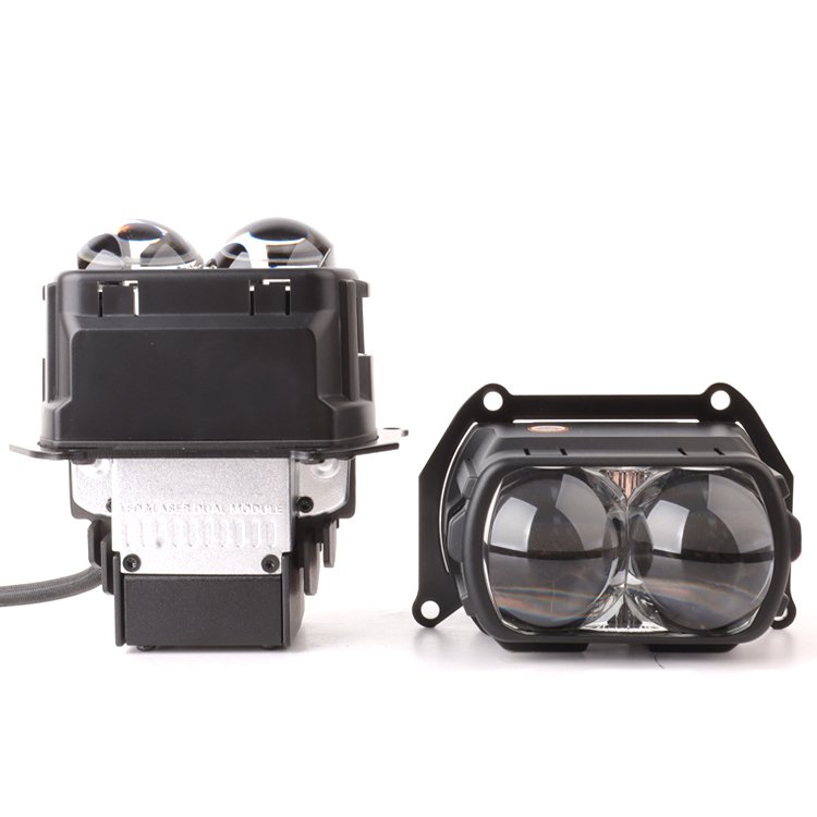 3 Inch Bi Led Projector Lens Hyperbolic Rectangular Led Projector Lens Others Car Light Accessories Car Led Lens