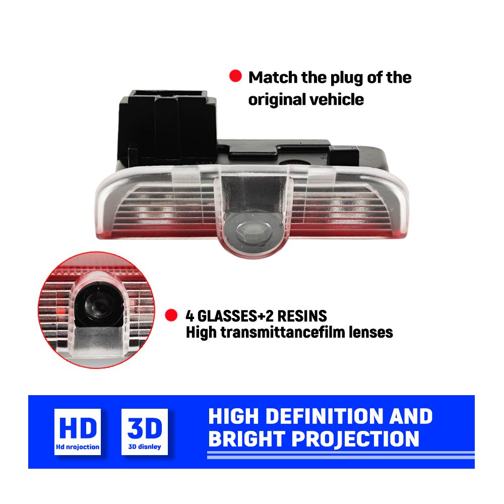 LED Car Door Light Welcome Logo Ghost Shadow Projector For Skoda Superb Speedster others car light accessories