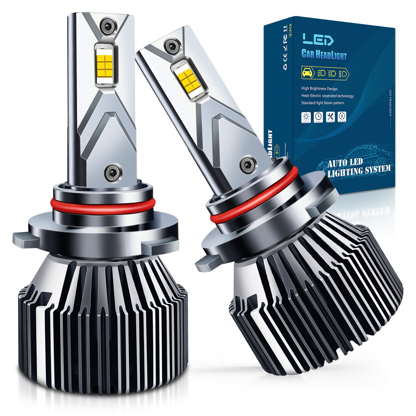 Auto Led Headlight Bulb H1 H4 H7 H8 H9 H11 Canbus Led Fog Light 9005 9006 9012 H19 6000K Auto Projector H16 H18