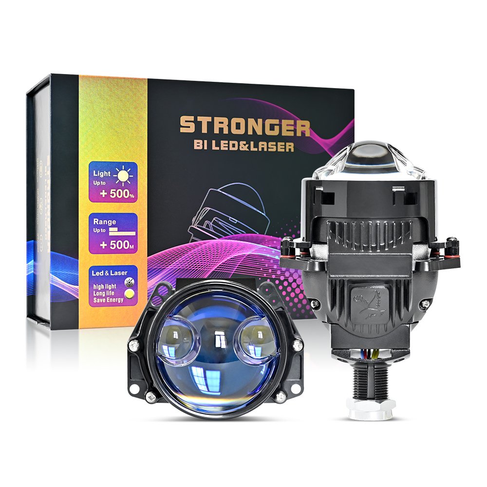 Other car light accessories 80W led headlights lens Z8 PLUS 3.0inch bi led projector lens car laser headlamp car accessories
