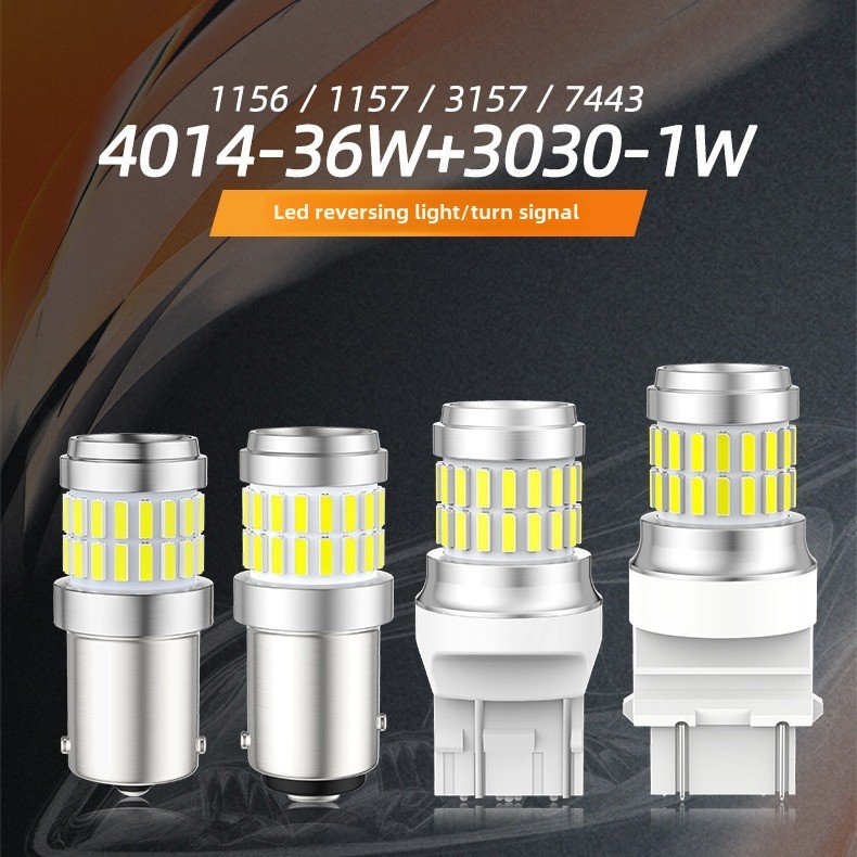 High Brightness P21W & 3157 Brake Light 4014-36 LED Car Tail Fog Light Canbus Compatible Direct Cross-Border Sales