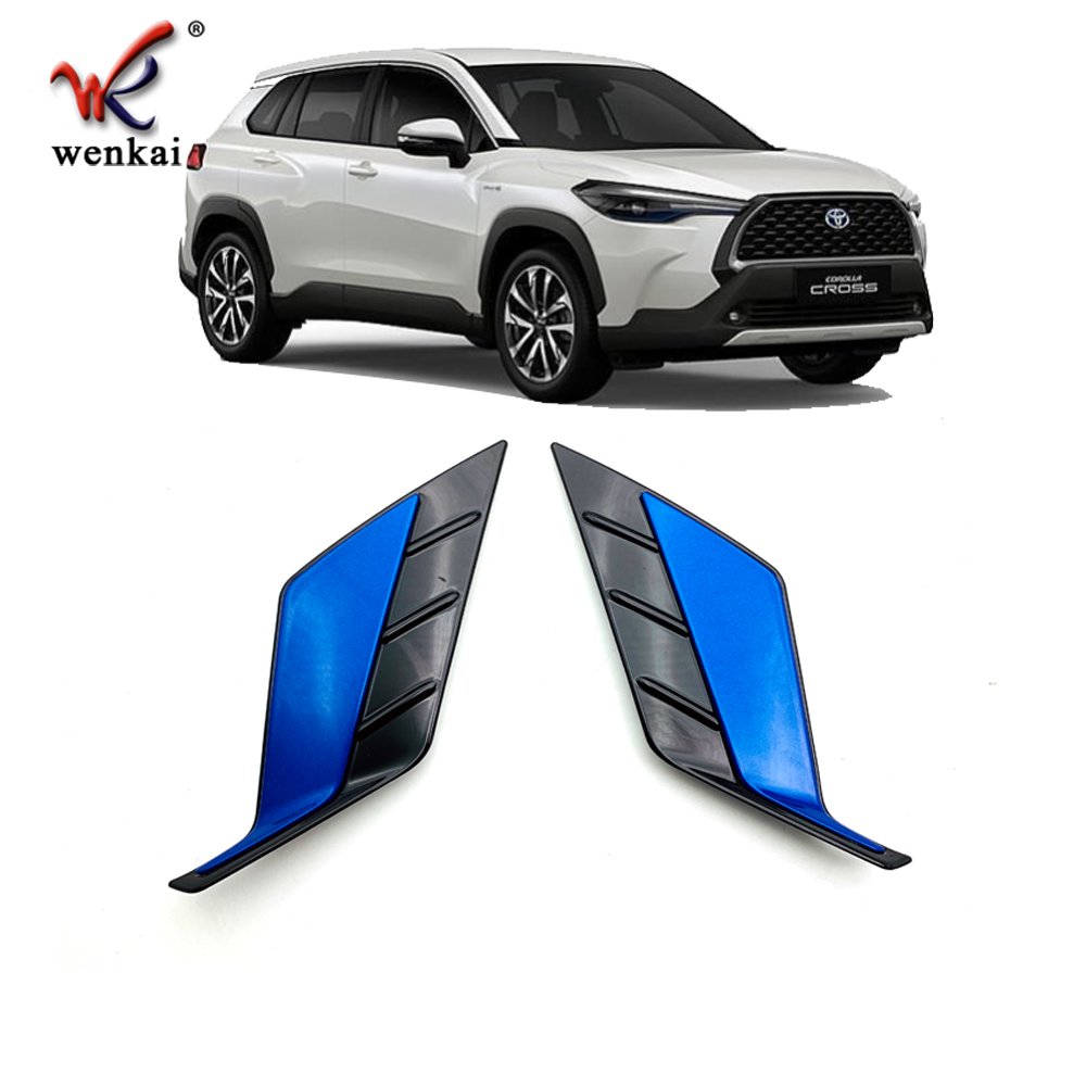 Rear Fog Lamp Light Cover For Toyota Corolla Cross 2021 2022 ABS Chrome Lamp Frame Car Accessories