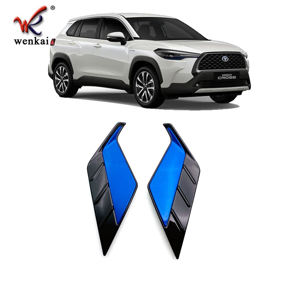 Rear Fog Lamp Light Cover For Toyota Corolla Cross 2021 2022 ABS Chrome Lamp Frame Car Accessories