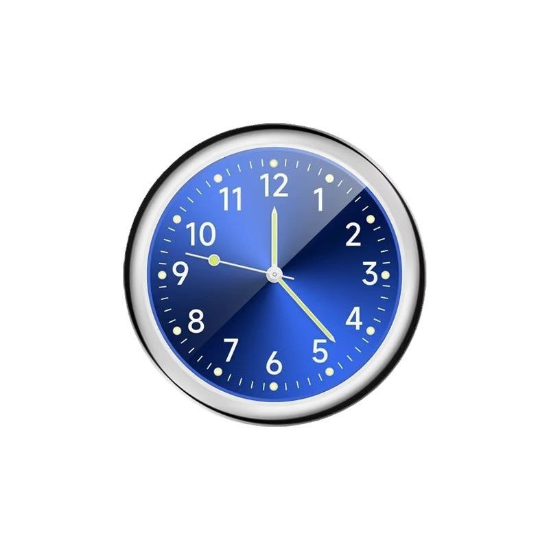 TY Automotive instrument decoration High precision quartz watch head car clock Luminous alloy car clock auto parts