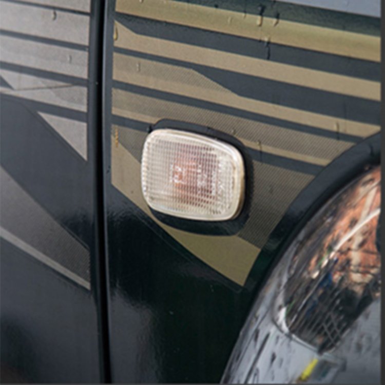 For Toyota Prado Lc120 Fj120 Gx120 Accessories Side Fender Led Turn Signal Warn Light