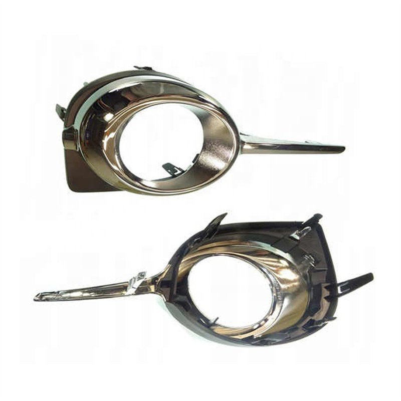 for toyota Vanguard RAV4 2010 2011 2012 Front Fog Light Lamp Cover bezel Grille Chrome Trim foglight Replacement Fit