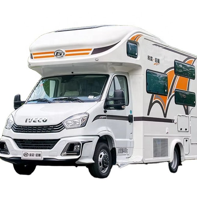 2024 high quality Hot Sale 6 Seats motorhome 4x4 petrol cars rv camper motorhome rv trailer motorhome Made in China
