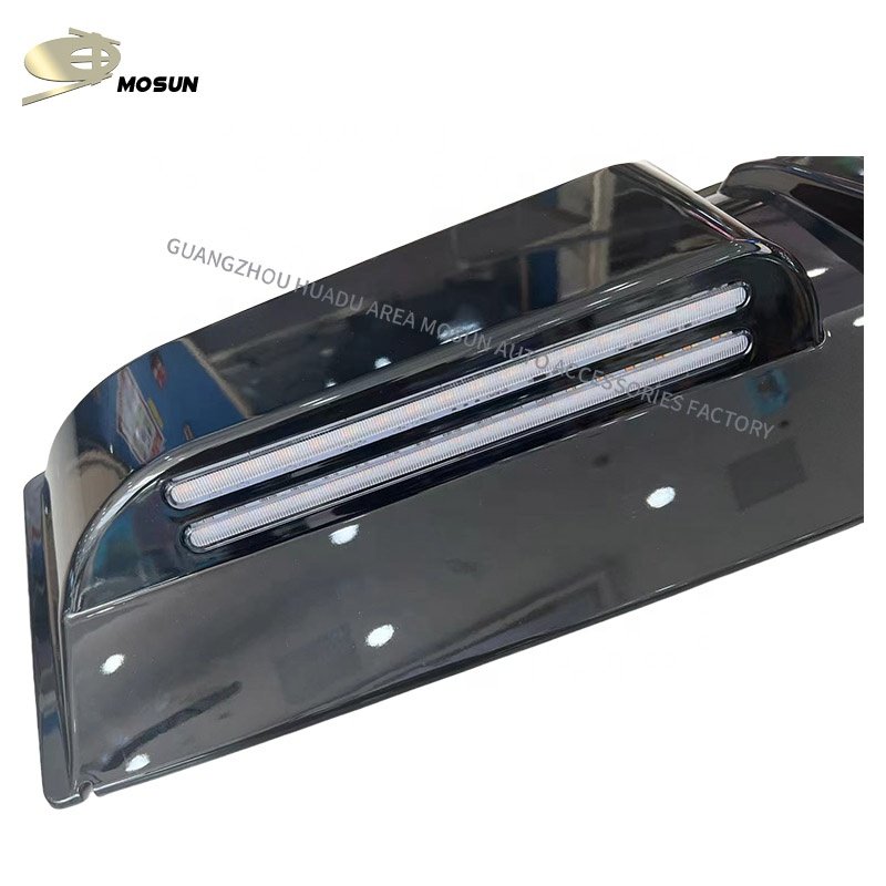 Abs Outdoor Car Roof Light For TOYOTA HILUX REVO 2015-2024 LED Front Roof Spoiler LED Lamp Decoration