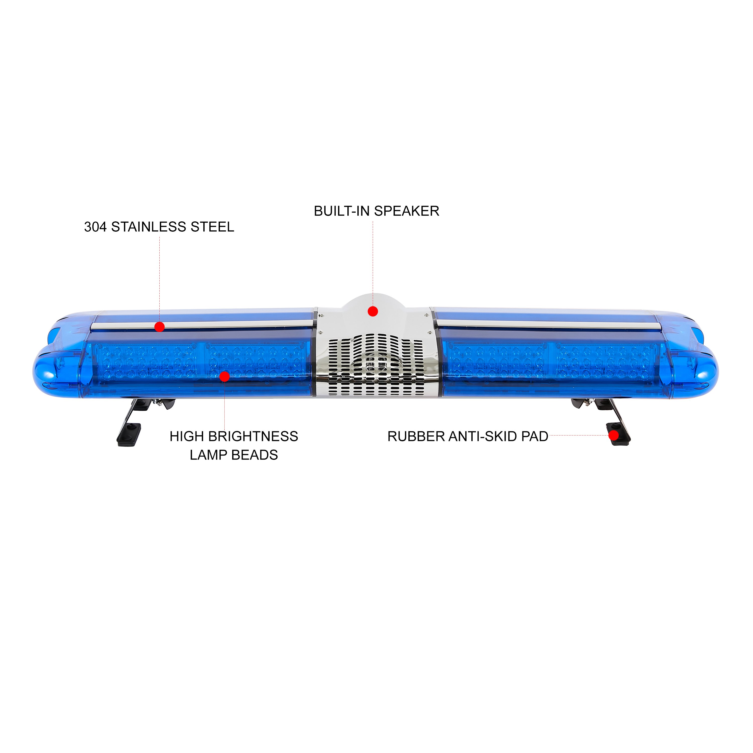 Super Bright Ambulance Warning Light LED Flashing Road Administration Traffic Light for Cars Halogen Xenon HID Type