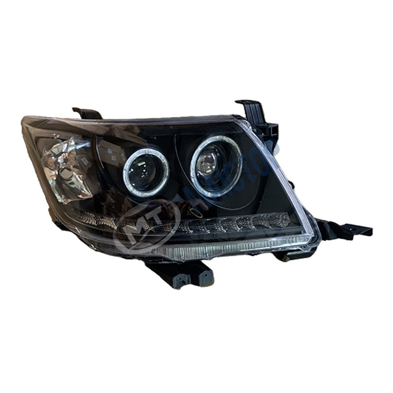 MAICTOP Hot Sell Car Accessories Led Farol Para Facelift Headlight 2012 2013 2014 Black for Hilux Vigo Camioneta 4x4 Head Lights