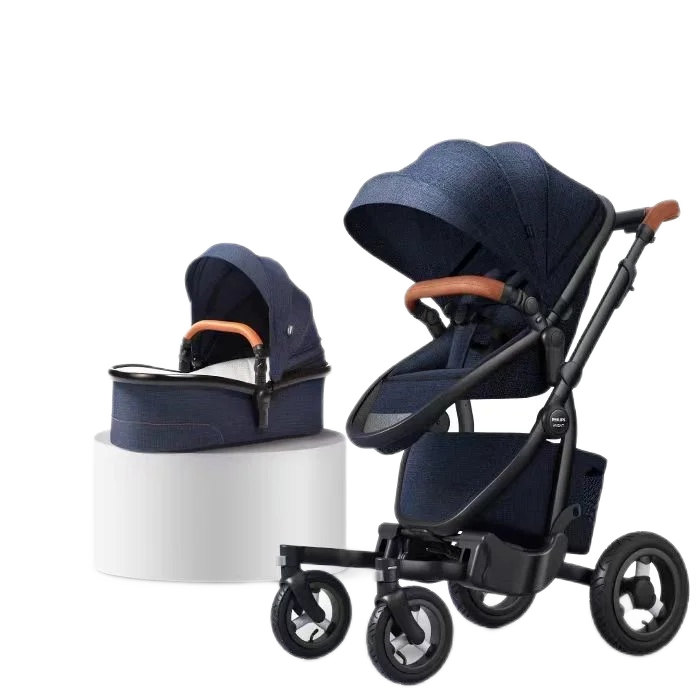 China makes high quality aluminum baby stroller 3 in 1 with car seat stroller strollers, walkers & carriers