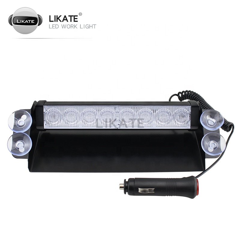 LKT Hot Sale Led Amber Blue Red Dual Color Flashing Emergency Lights Strobe Safety Car Lights Warning Lights Outdoor