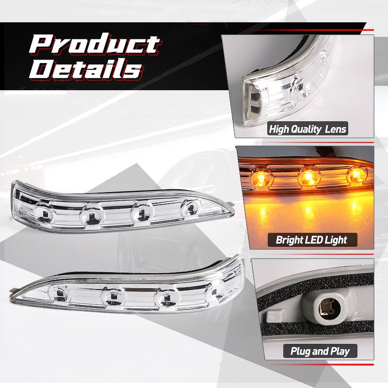 Others car light accessories car Led Side Mirror Turn Signal Light for Hyundai Tucson IX35 2010-2014 Reversing Indicator Lights
