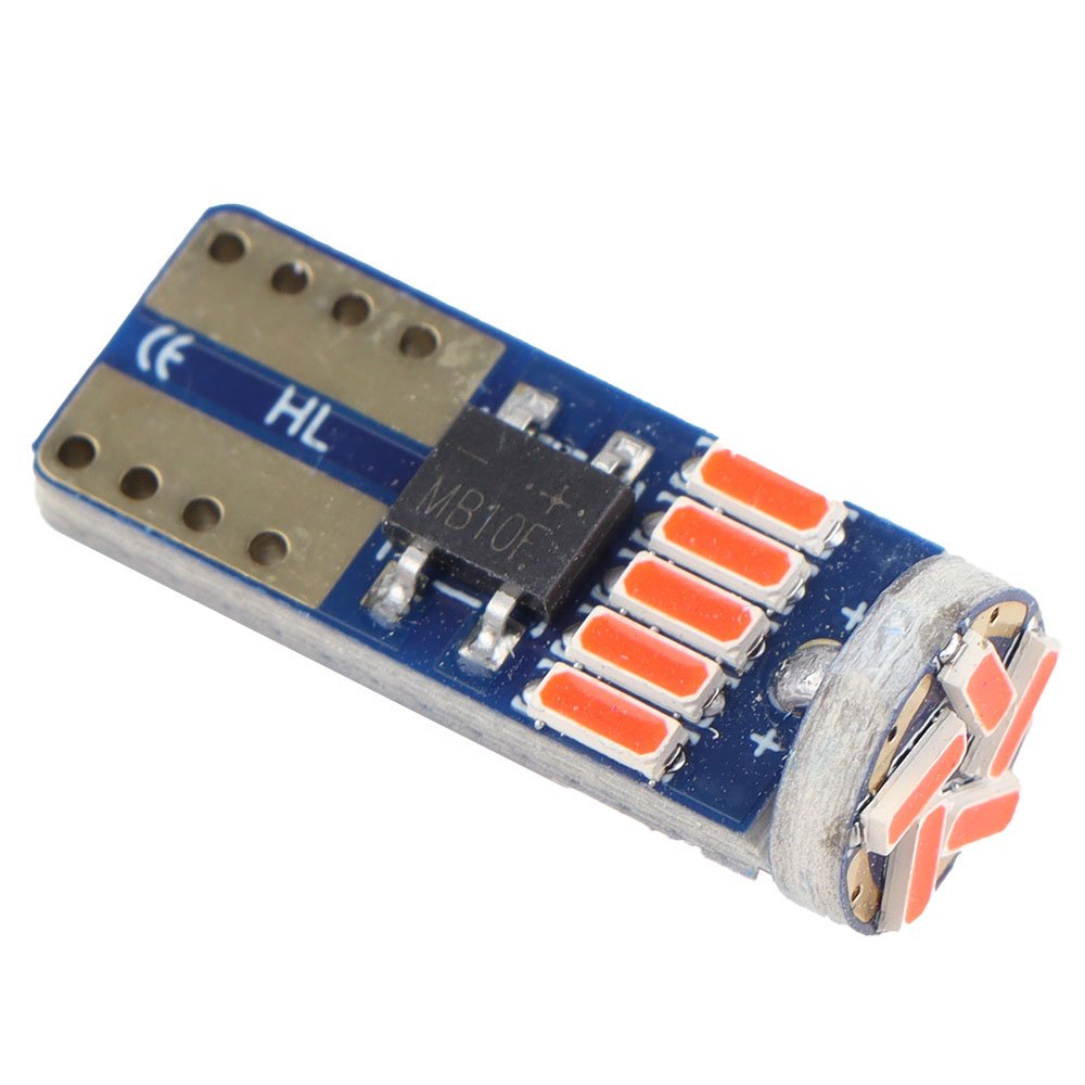 Other Car Light Accessories T10 4014 15SMD Red Light Super Bright Led Bulb Lamp Auto Rear Light Bulb