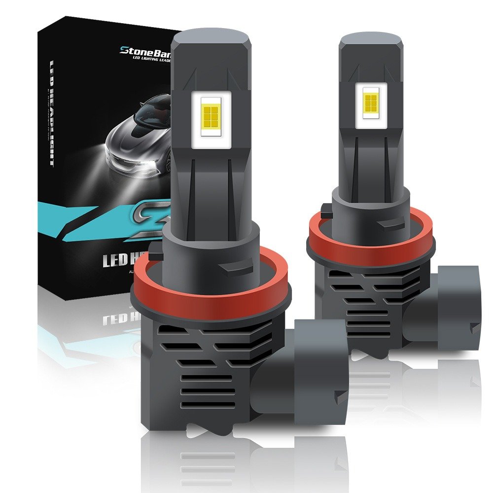 Customized packaging available, wholesale M3 car led headlights 6k white led bulbs modified with led car headlights