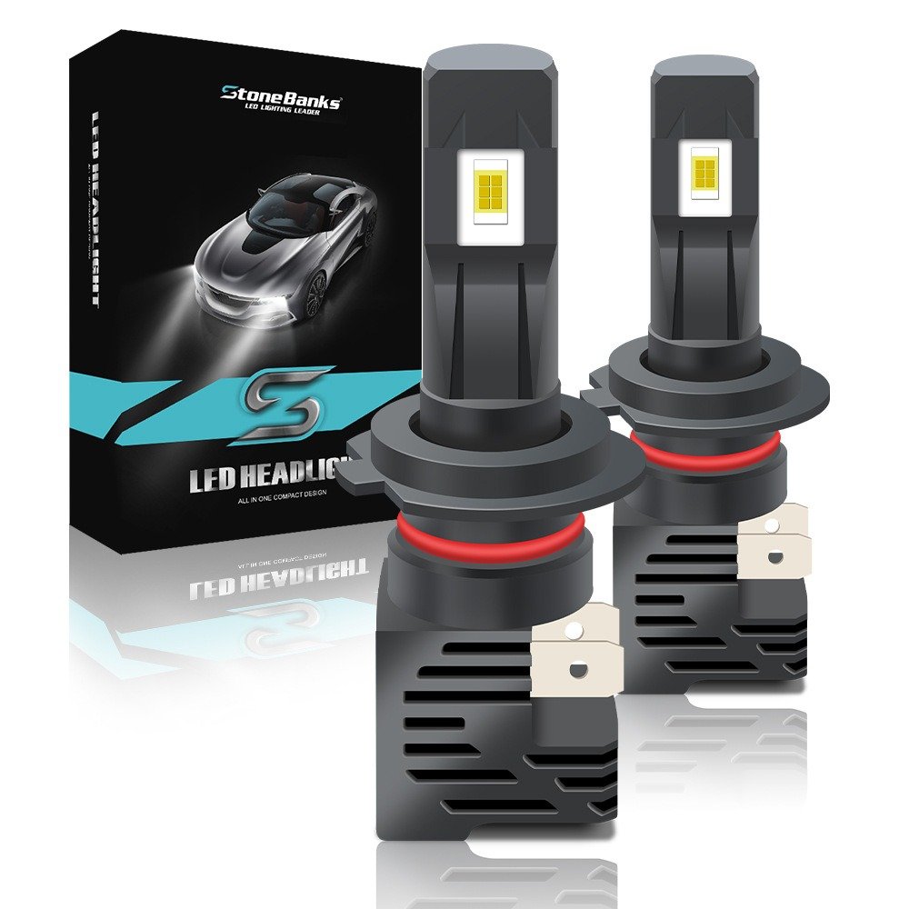 Customized packaging available, wholesale M3 car led headlights 6k white led bulbs modified with led car headlights