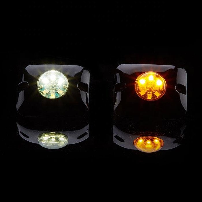 SENKEN 3 watt emergency surface mount led hideaway strobe light car flash hideaway strobe light auto warning hide away light