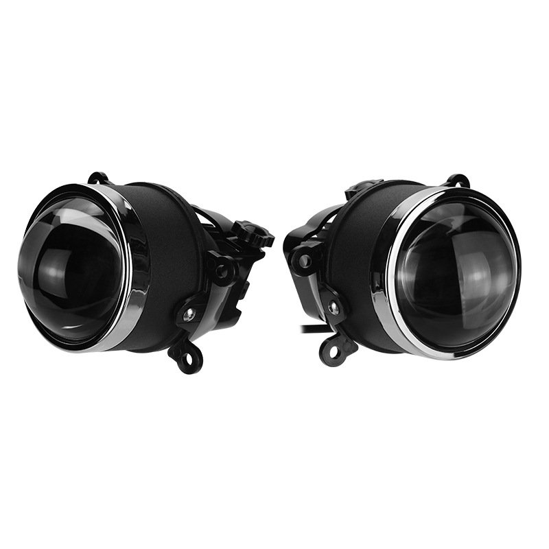 X-7SEVEN Factory Bi led Lens car LED fog lamp dual colour lens 3 inch projector fog lamp for car waterproof 56W led headlight