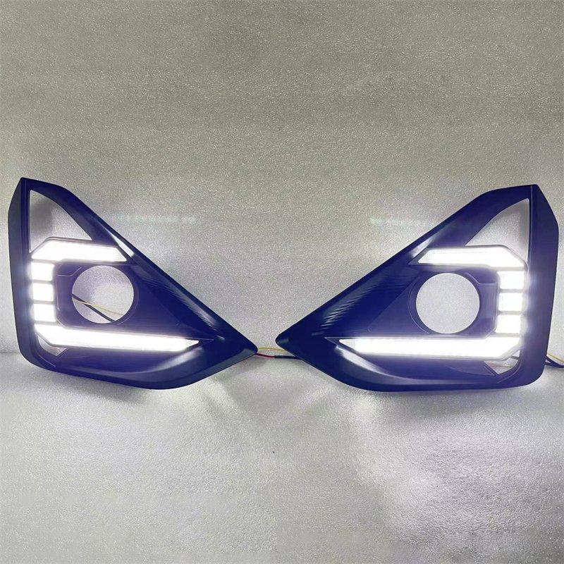 NEW DRL led fog light For Isuzu D-MAX dmax 2024 2025 Daytime Running Lights Turn Signal driving fog lamp 12V daylight assembly