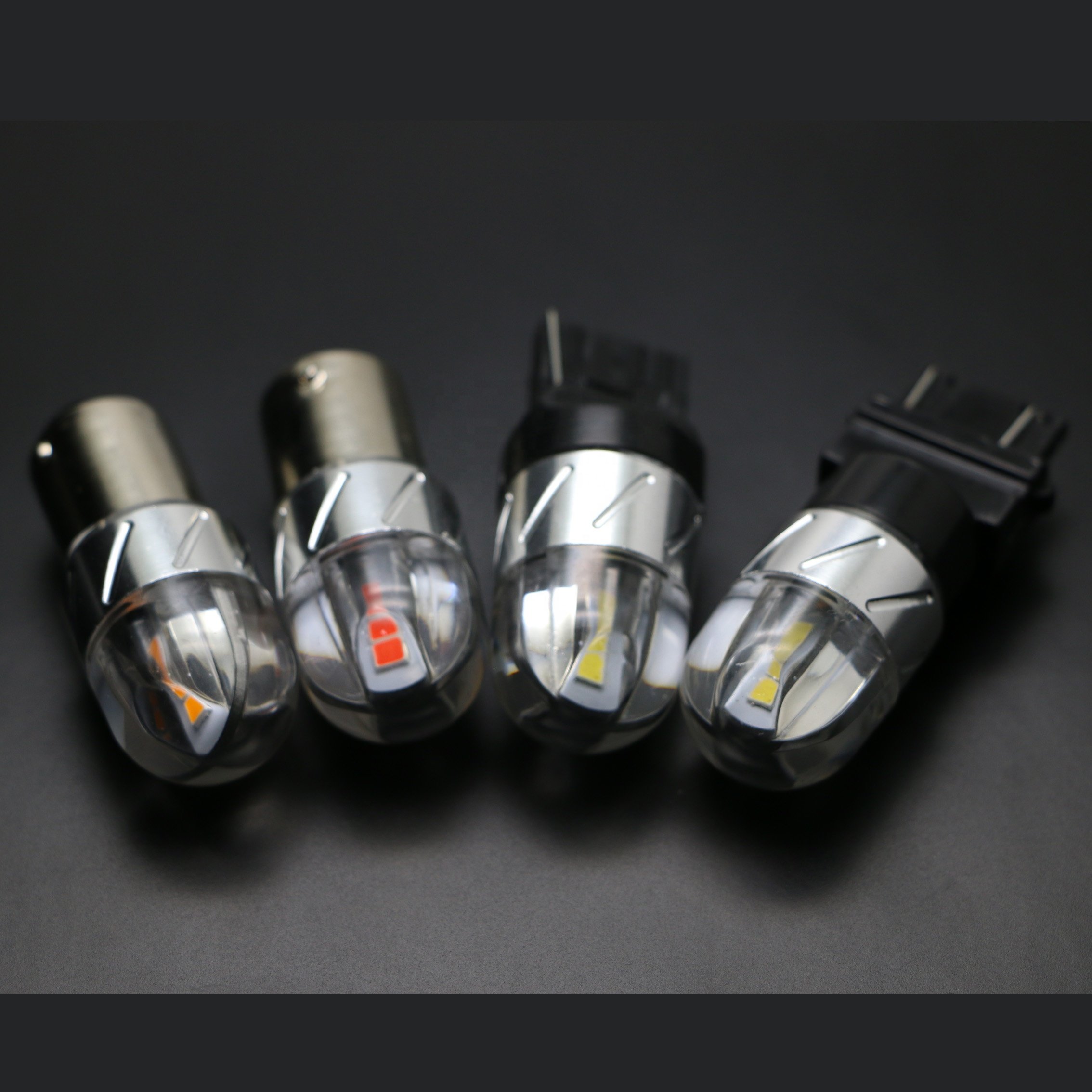 Red Color Strobe Flashing Function Brake Light For Tail Car Bulbs 270LM 6SMD 3030 Led 1157 DRL Turn Signal Light