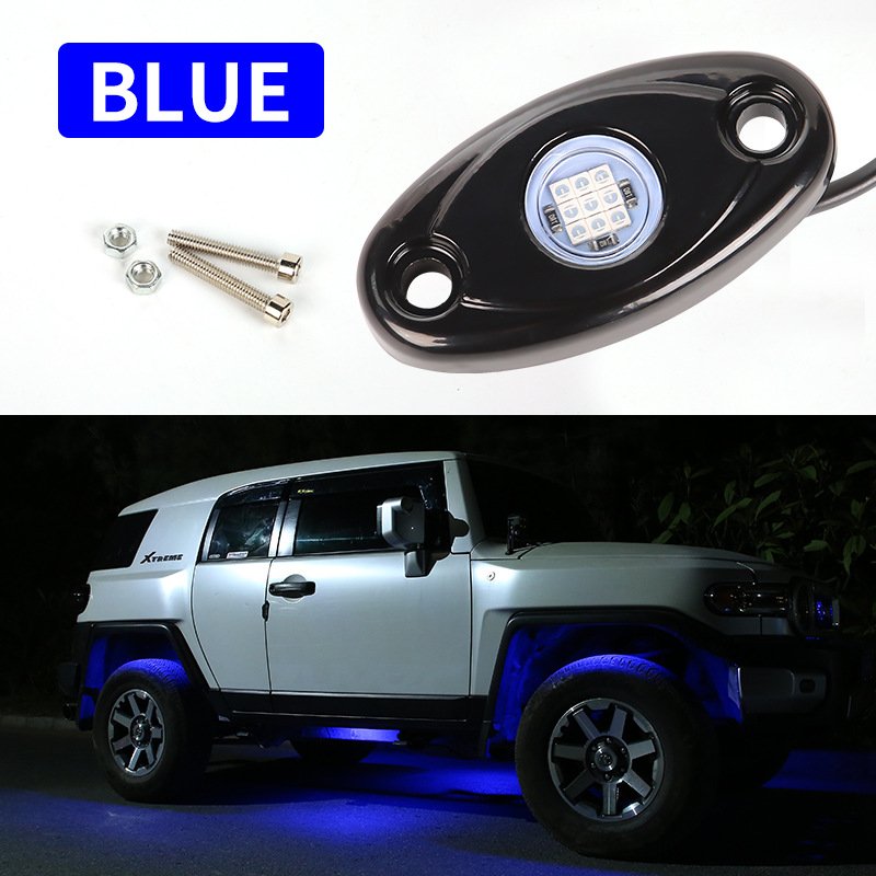 Other Car Light Accessories 12 Volt Green Led Rock Lights For Mini Truck Atv 4x4 Off Road Truck SUV