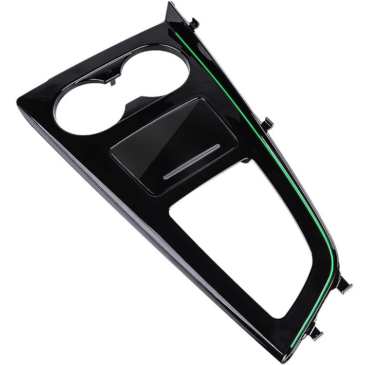 For Audi A4 A5 S4 S5 B9 center panel upgrade glossy black panel 30 colors ambient light