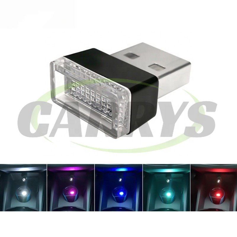 Mini LED USB Car Interior Light Neon Atmosphere Ambient Lamp Accessories