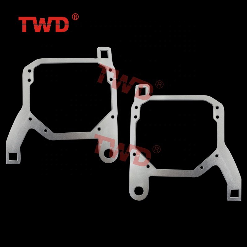 TWD Car Lens Frame Headlights Holder Metal Brackets Lamps Transition Adapter Headlight Accessories for Lex us 2004 LX 470