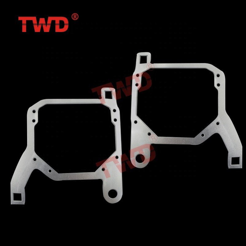 TWD Car Lens Frame Headlights Holder Metal Brackets Lamps Transition Adapter Headlight Accessories for Lex us 2004 LX 470
