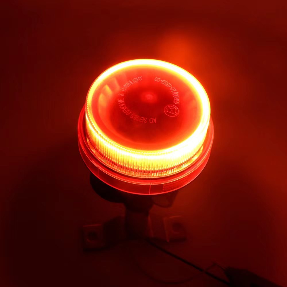 LED-025 DC12-24V Rotating Flashing Emergency Warning Light Led car truck strobe warning light Waterproof Amber