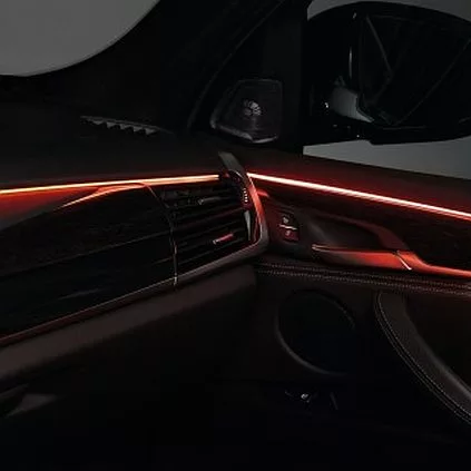 Car Light Accessories 18 in 1 Car Led Lights Decoration App Remote Control RGB Car Ambient Lighting Kit