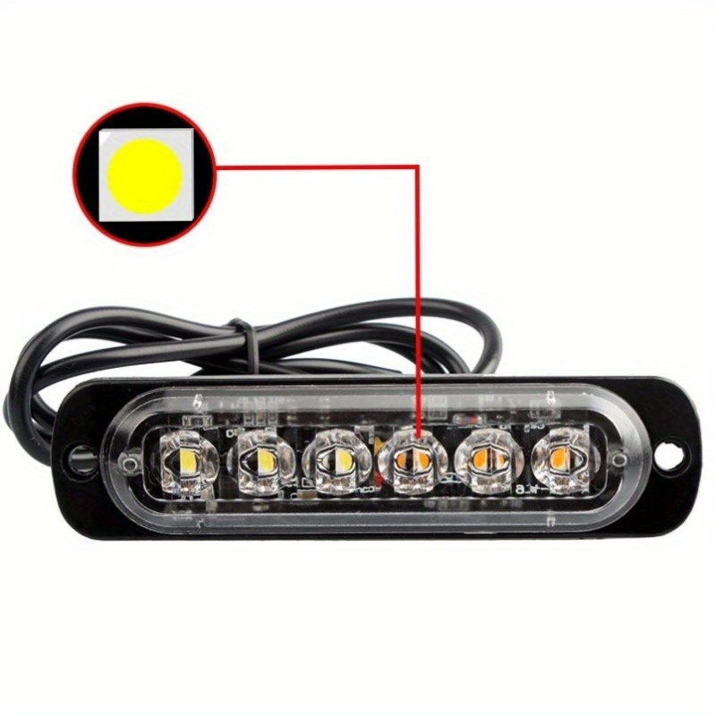 12V 24v Truck Led Side Marker Light Accessories Yellow Led Trailer Lights Flashing Led Emergency Trailer Strobe Lights