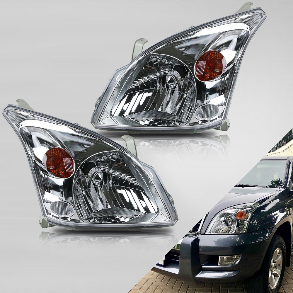 Fit for Toyota Land Cruiser Prado 2700 4000 2003 2004 - 2007 2008 2009 Car Head light lamp Headlight Headlamp Assembly