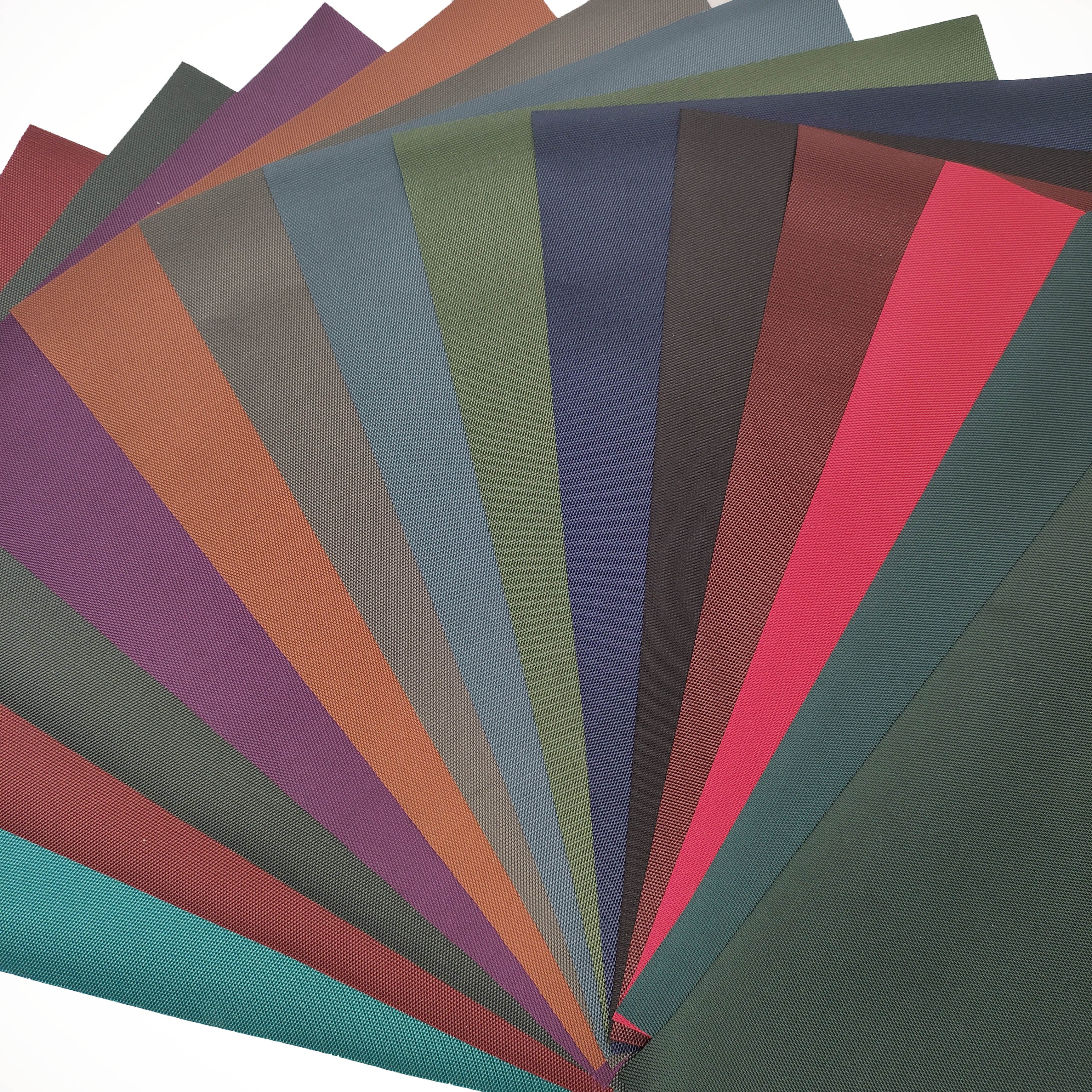 Transparent Bottom Fabric 100% Polyester Cordura Nylon Like Waterproof Lightweight and Breathable Pvc Pu Woven Oxford Fabric