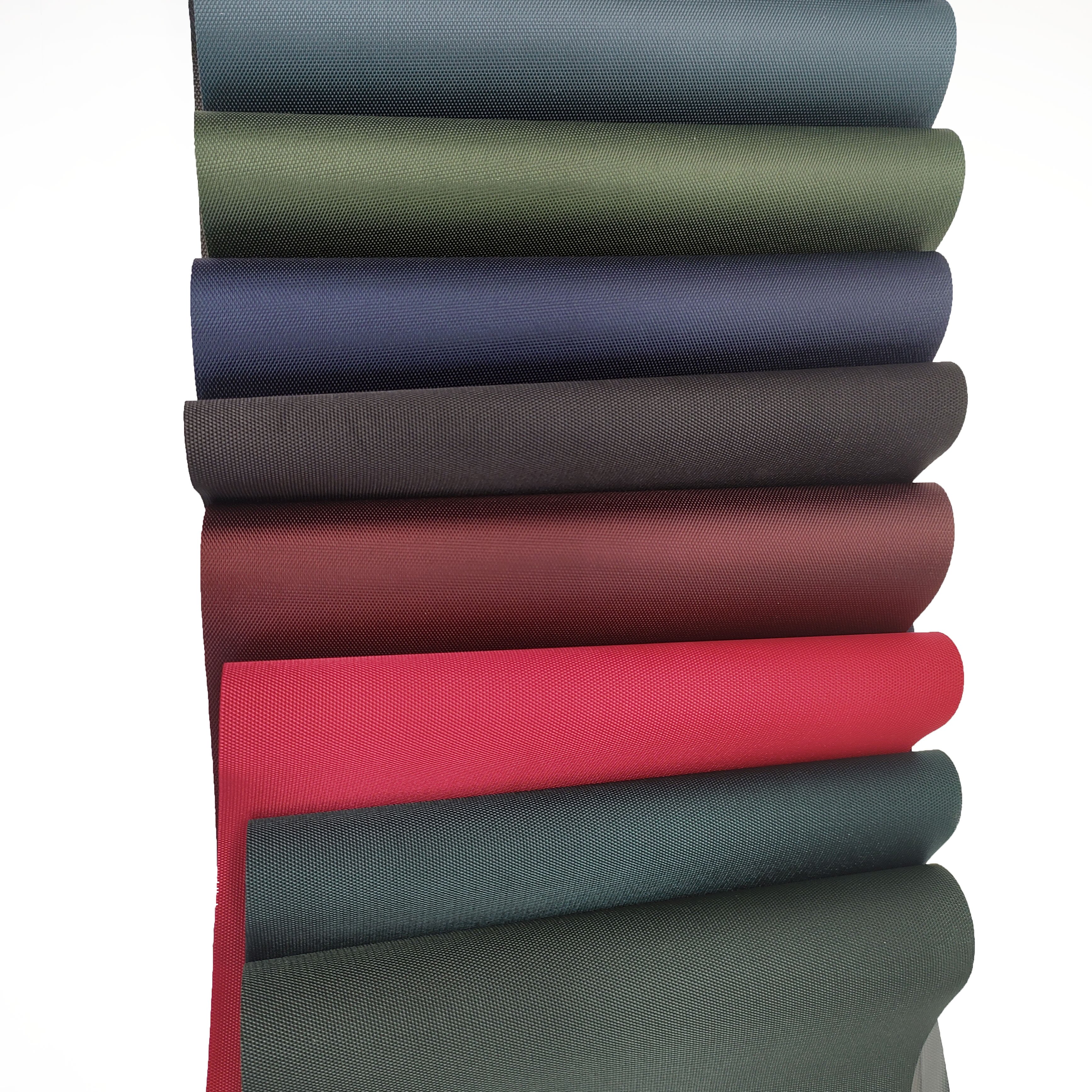 Transparent Bottom Fabric 100% Polyester Cordura Nylon Like Waterproof Lightweight and Breathable Pvc Pu Woven Oxford Fabric
