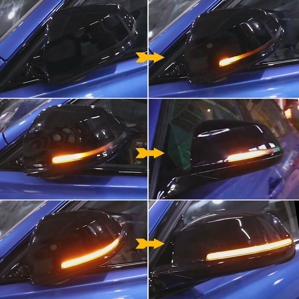 B7 LED Blinker Sequential Turn Signal lamp For Volkswagen B7 Jetta Scirocco Passat CC EOS Beetle Mirror dynamic Indicator Lights