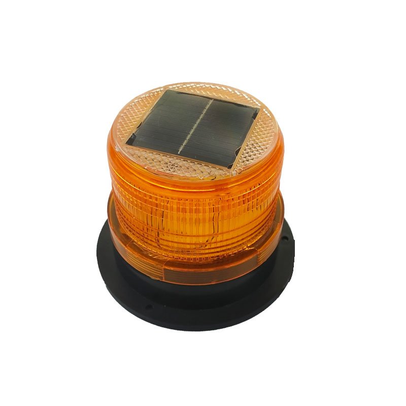 Magnetic LED Traffic Warning Light Solar Powered Indicator for Vehicle Maintenance Car Light Accessories