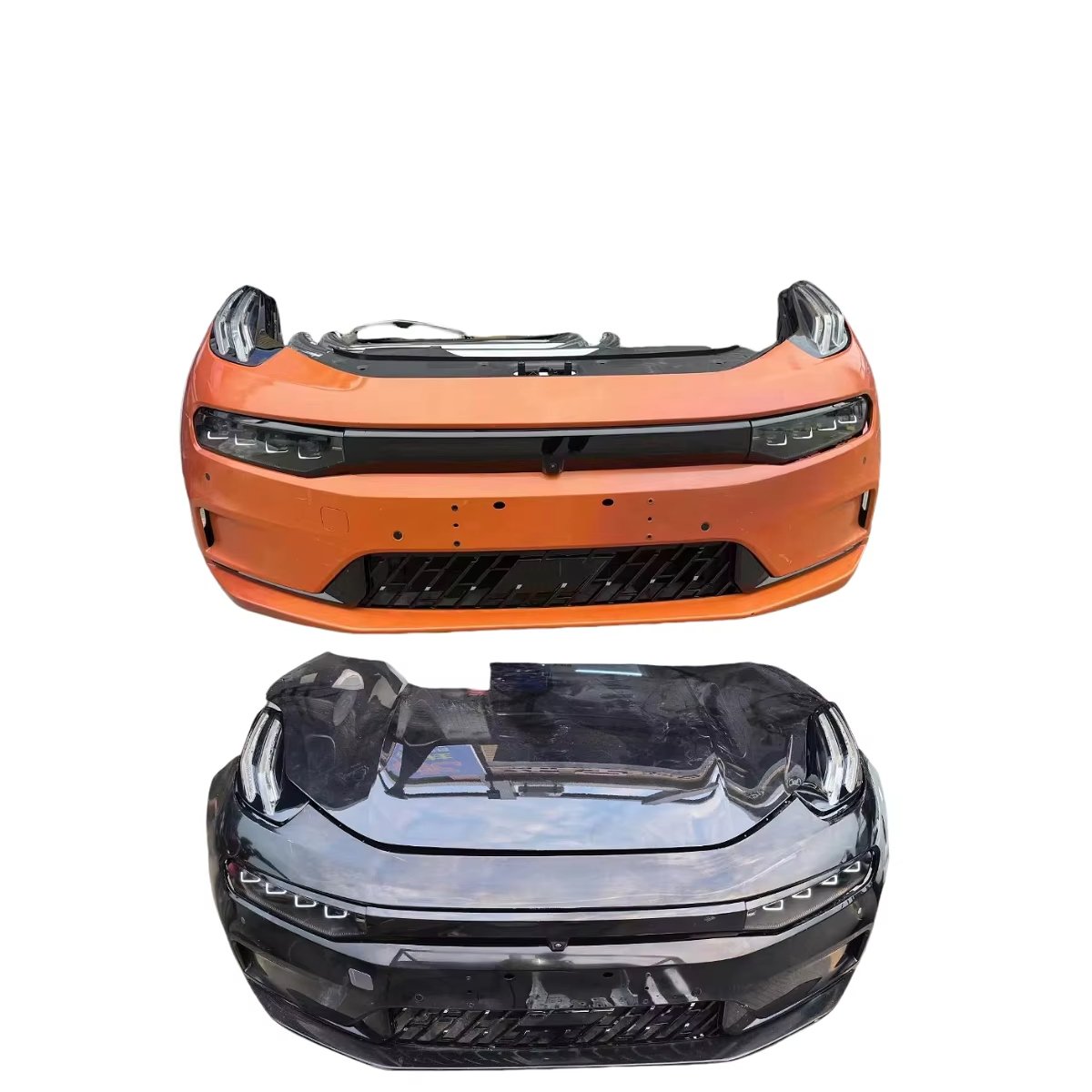 Lectra 01 03 05 06 Plastic front bumper assembly Front lip and front mouth assembly Lectra automobile panel replacement