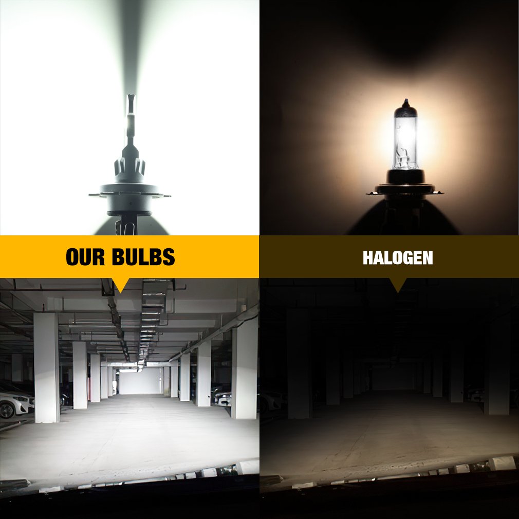 Other Car Light Accessories 3570 CSP Fanless Plug And Play Fog Lights Mini 1:1 Headlights H7 Led Lights For Car