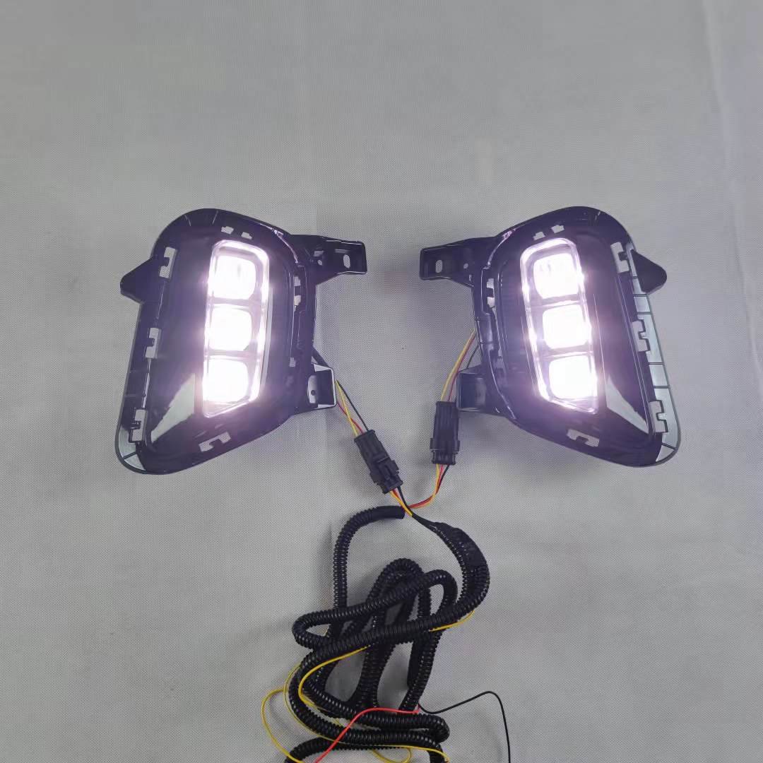 DRL Daylight Fog Light 2021 Sonet Kiaa daytime running lamp Auto Parts Car singal accessories indicator front bumper reflector