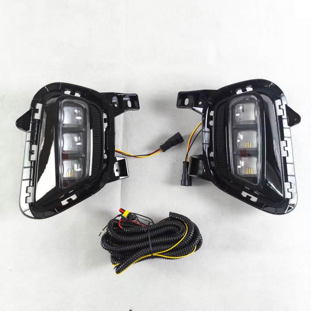 DRL Daylight Fog Light 2021 Sonet Kiaa daytime running lamp Auto Parts Car singal accessories indicator front bumper reflector