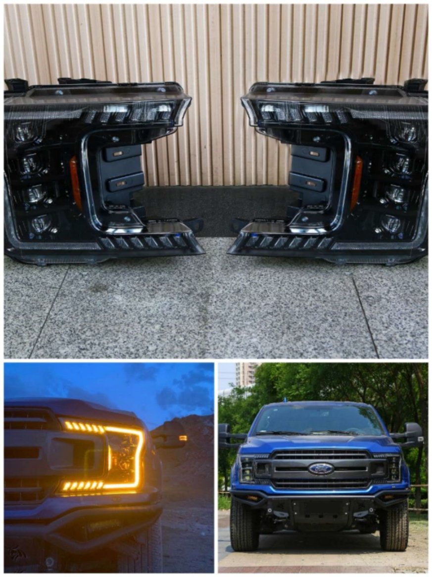 Wholesale Factory Direct Light Car Head Lamp light for f150 raptor 2015 2016 2017 2018 2019 2020 car headlights