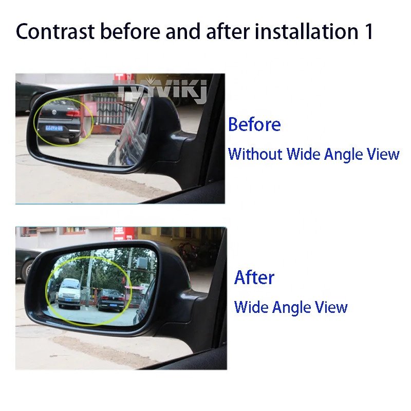 1 pair 2PCS Side Rearview Mirror Blue Glass Lens OEM blind spot light BSA For HONDA CRV USA version 2017-2022 CR-V