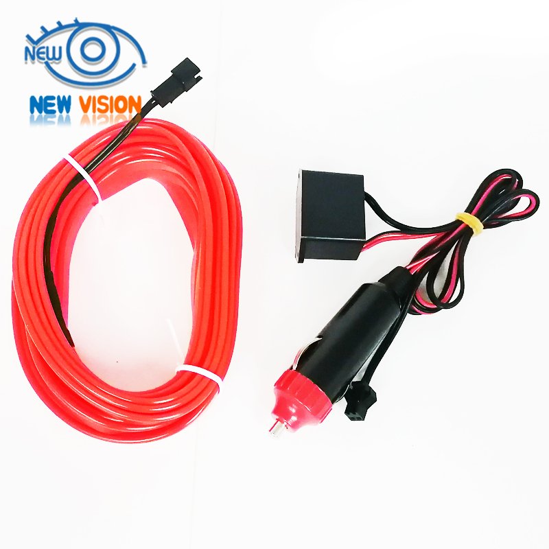 Car EL Band Edge Automobile 12V Led Cold Light Line / Atmosphere Light /Car Interior Decorative Strip Light car accessories