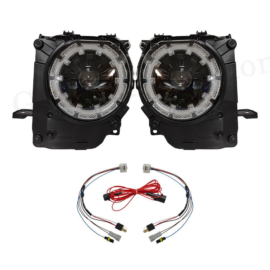 New Products LED Headlights Front Lamp for Toyota Land Cruiser 70 75 76 77 78 79 LC70 LC76 LC78 LC79 2024 Accessories